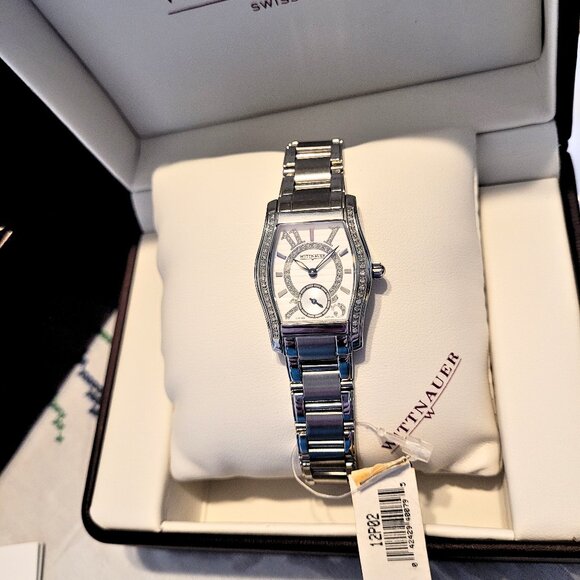 Wittnauer Women's Vintage Diamond Swiss Watch - Picture 2 of 8